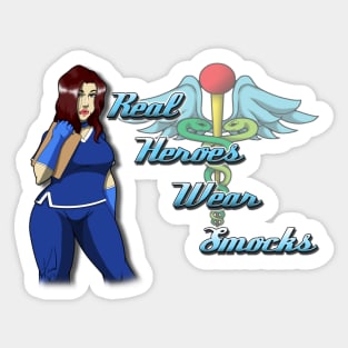 Heroes in Smocks Sticker